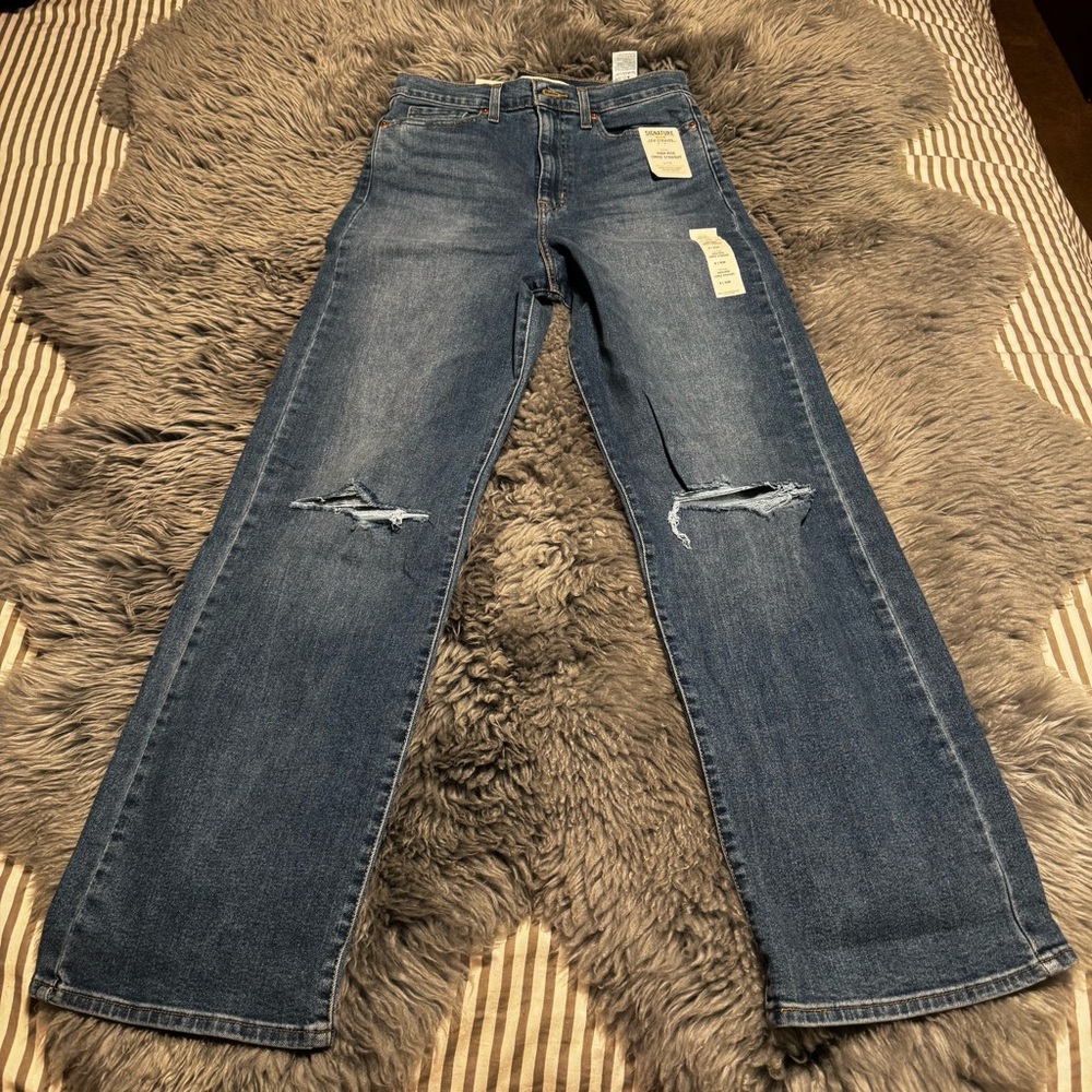 Levi’s Heritage High Rise Wide Leg Jeans